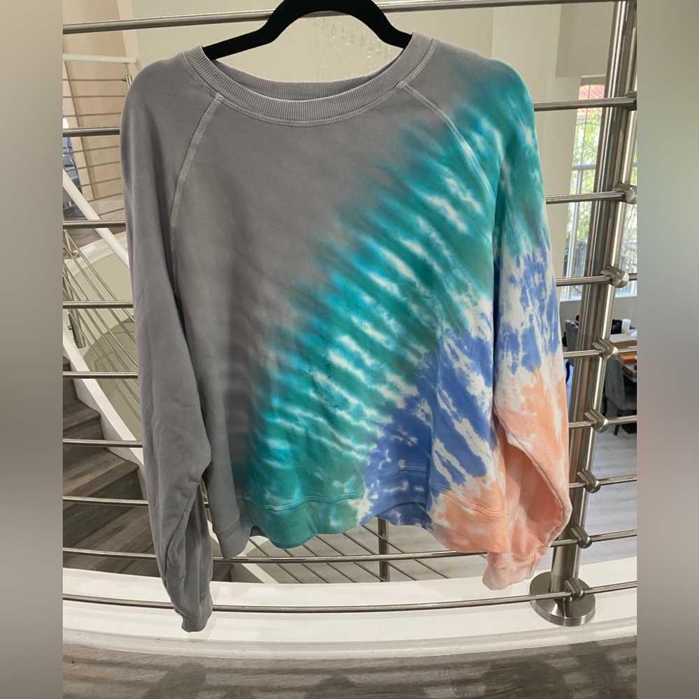 Electric & Rose Tie Dye Top